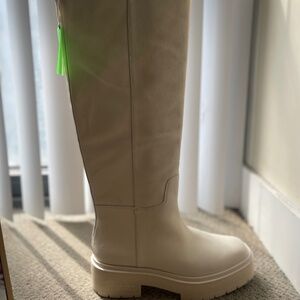 Sam Elderman Larina, Ivory Leather